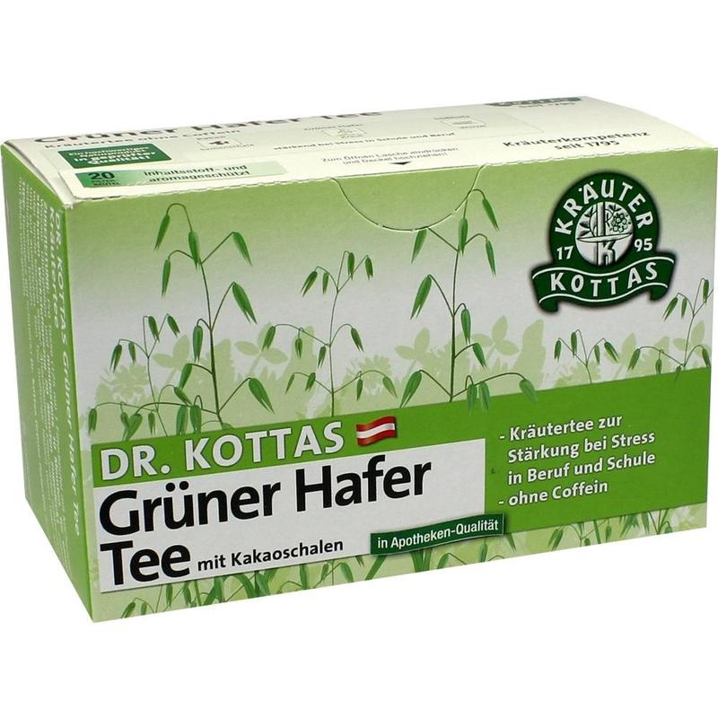 DR.KOTTAS grüner Hafertee mit Kakaoschalen Fbtl.