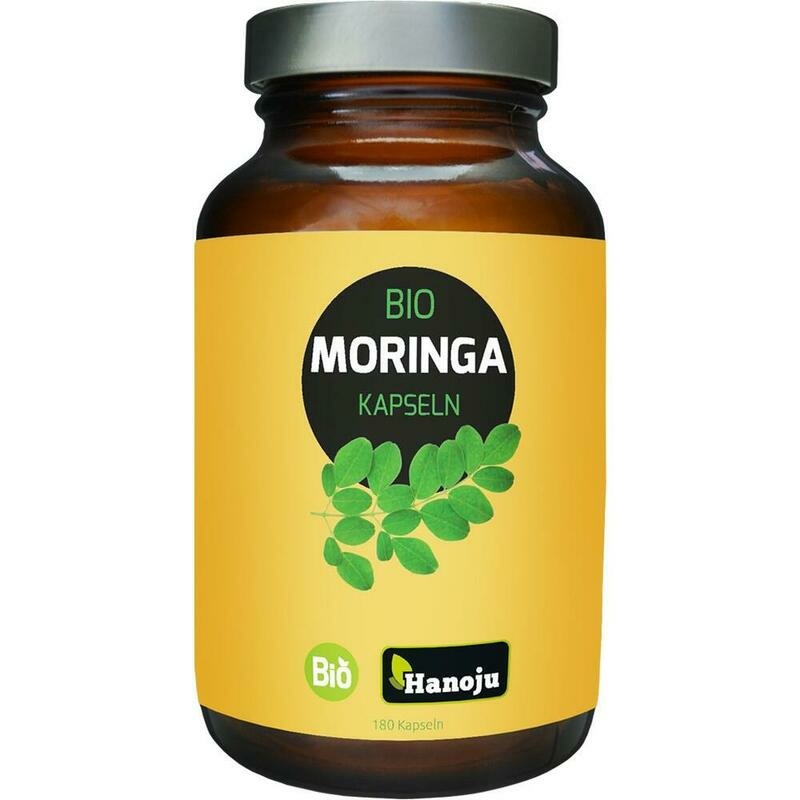BIO MORINGA Oleifera Ganzblattpulver Kapseln