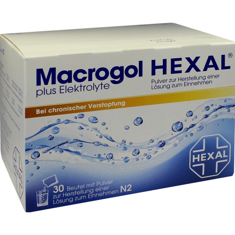 MACROGOL HEXAL plus Elektrolyte – Bei Verstopfung & hartem Stuhlgang