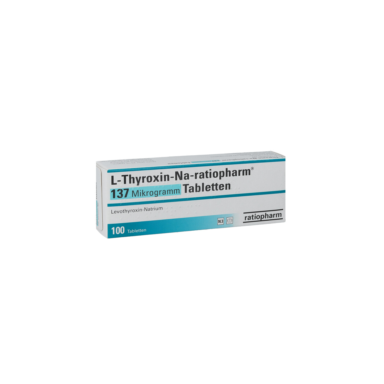L-THYROXIN-Na-ratiopharm 137 Mikrogramm Tabletten