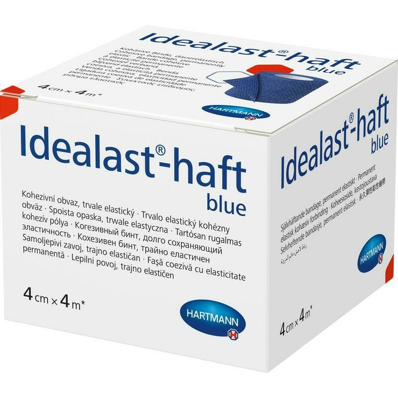 IDEALAST-haft color Binde 4 cmx4 m blau