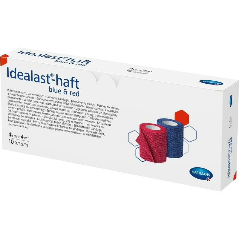 IDEALAST-haft color Binde 4 cmx4 m sortiert