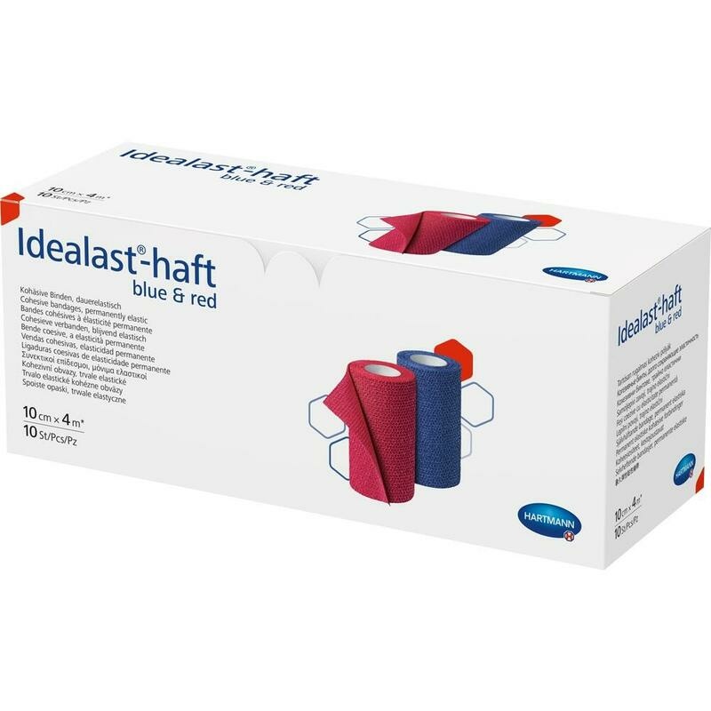 IDEALAST-haft color Binde 10 cmx4 m sortiert