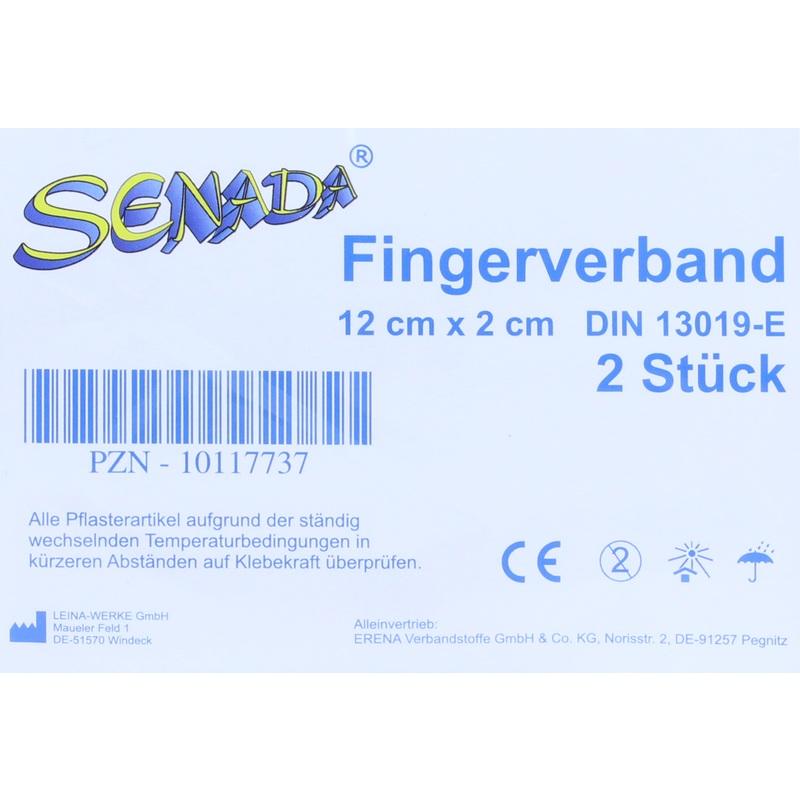 SENADA Fingerverband 2x12 cm