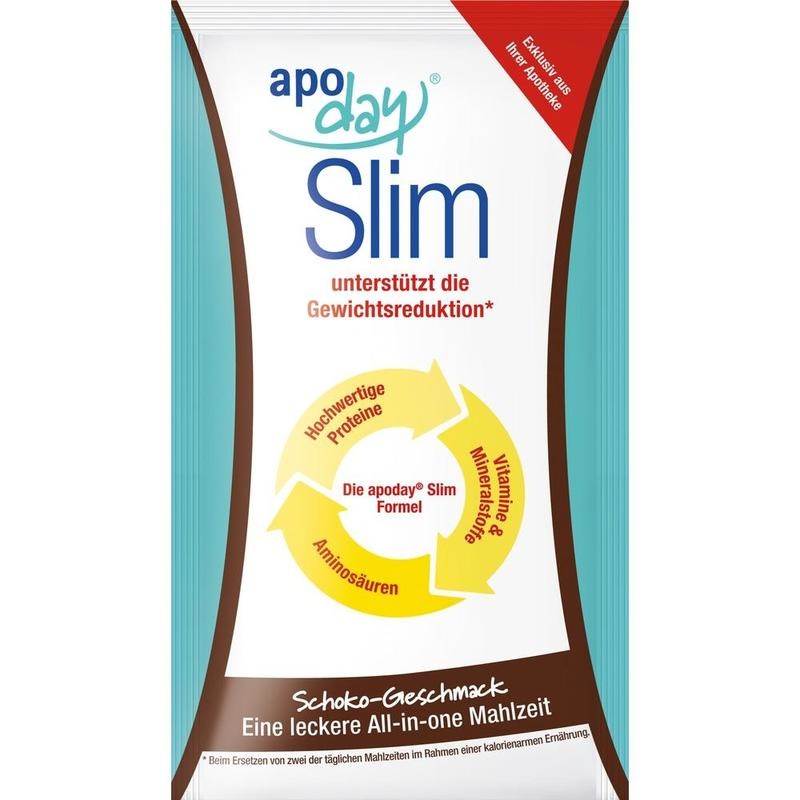 APODAY Schoko Slim Pulver Portionsbeutel