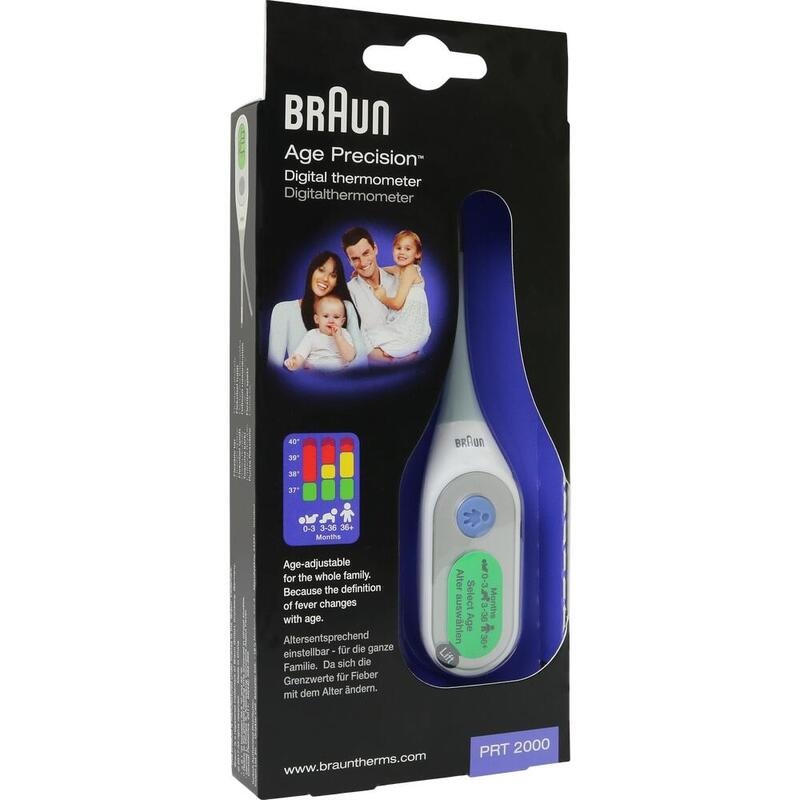 BRAUN THERMOMETER digital AgePrecision PRT2000
