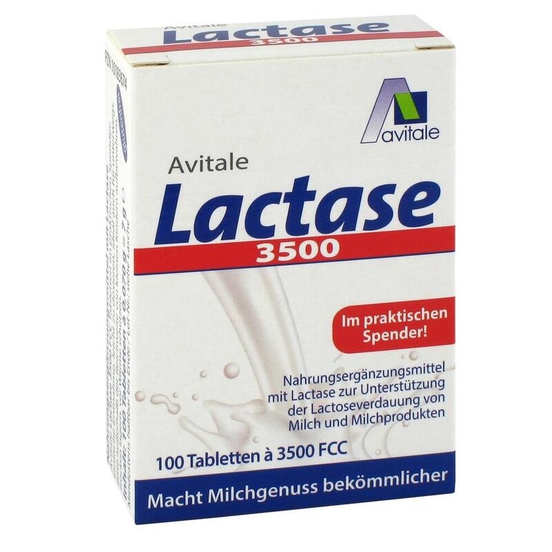 LACTASE 3.500 FCC Tabletten im Klickspender