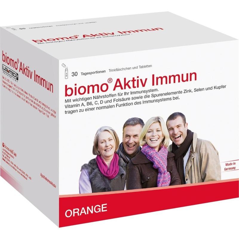 BIOMO Aktiv Immun Trinkfl.+Tab.30-Tages-Kombi