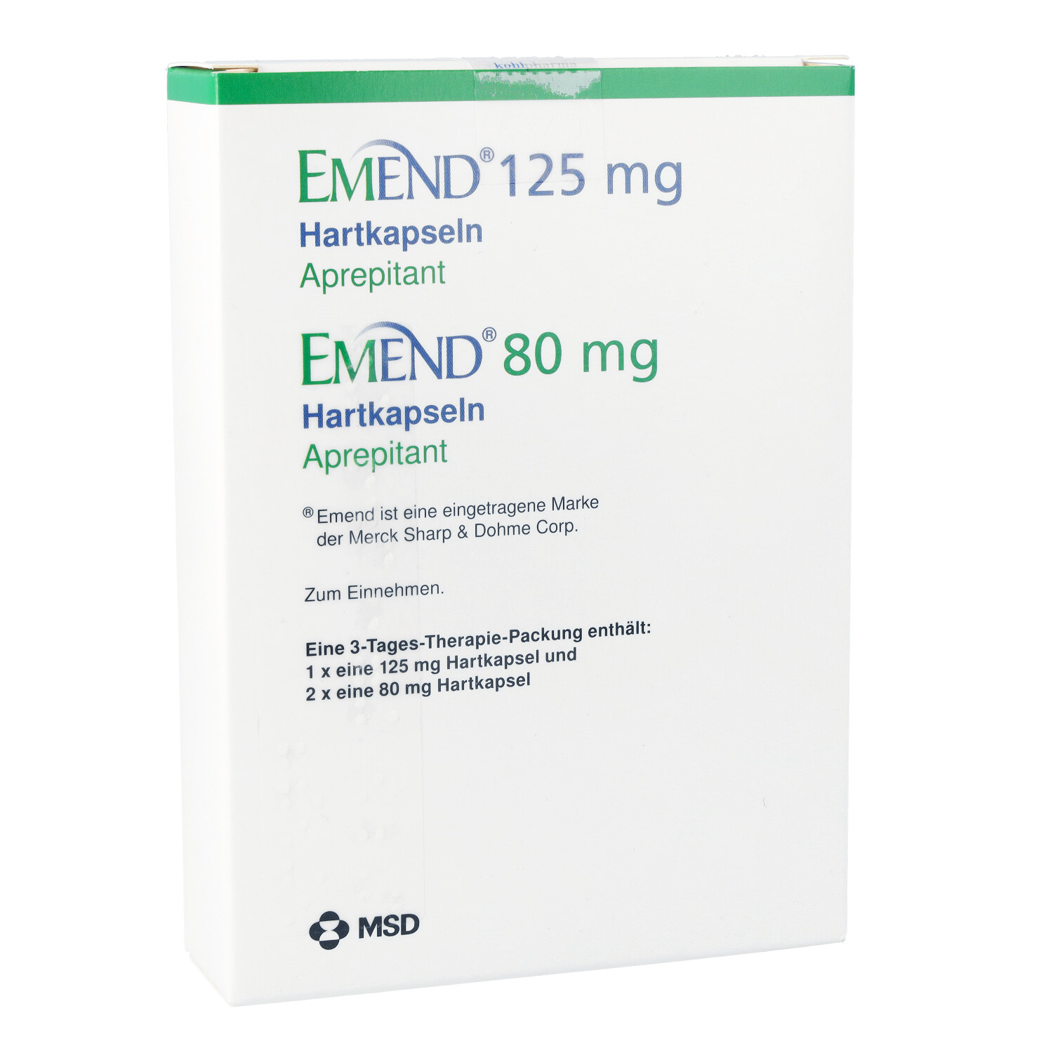 EMEND 125 mg/80 mg Hartkapseln