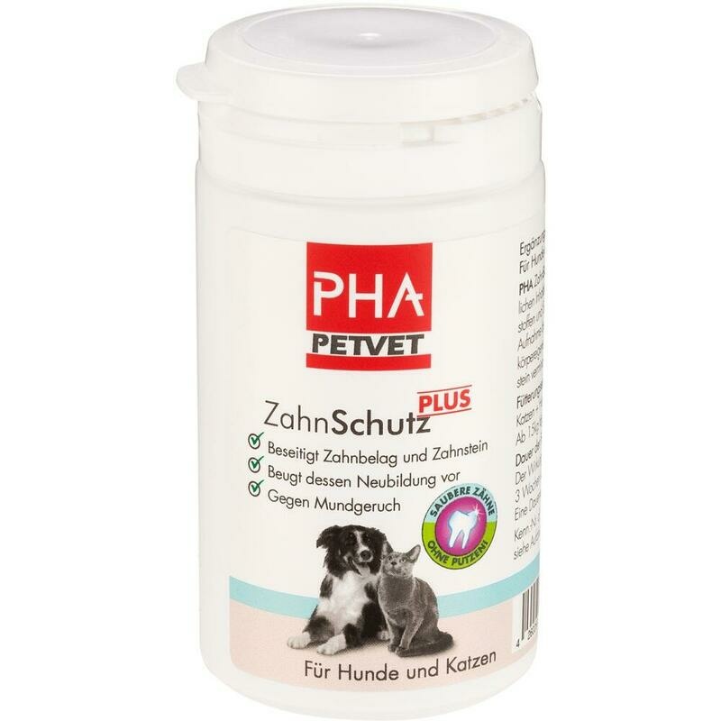 PHA ZahnSchutz Plus Pulver f.Hunde/Katzen