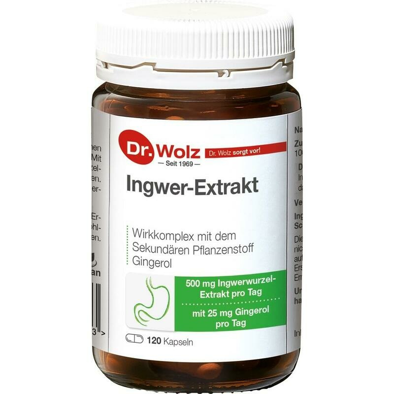 INGWER EXTRAKT Dr.Wolz Kapseln