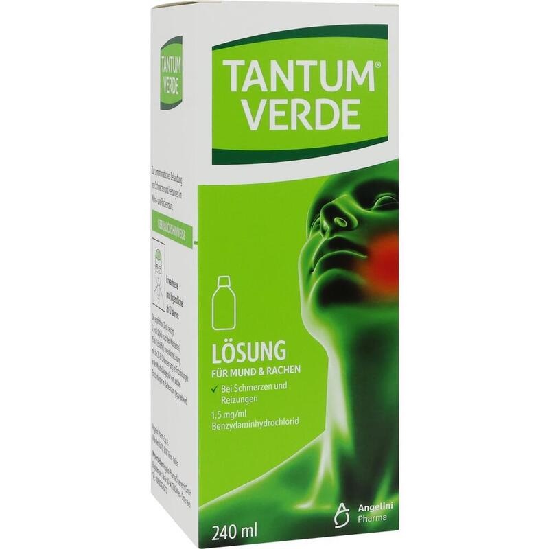 Tantum Verde Lösung zum Gurgeln – Bei Mund- & Halsschmerzen