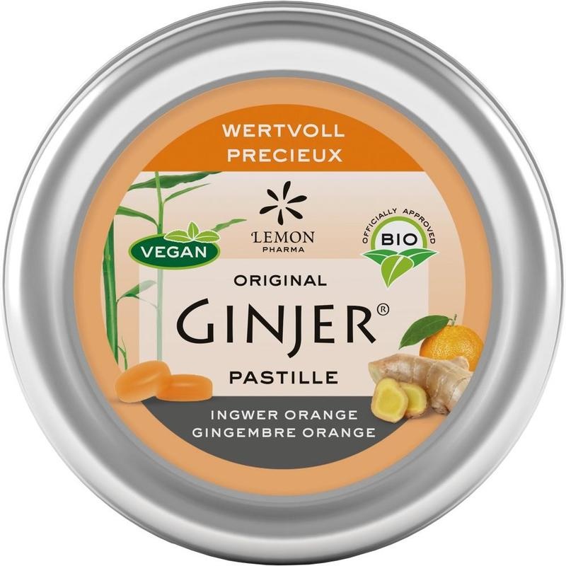 INGWER GINJER Pastillen Bio