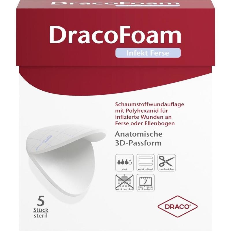 DRACOFOAM Infekt Schaumst.Wundauf.Ferse