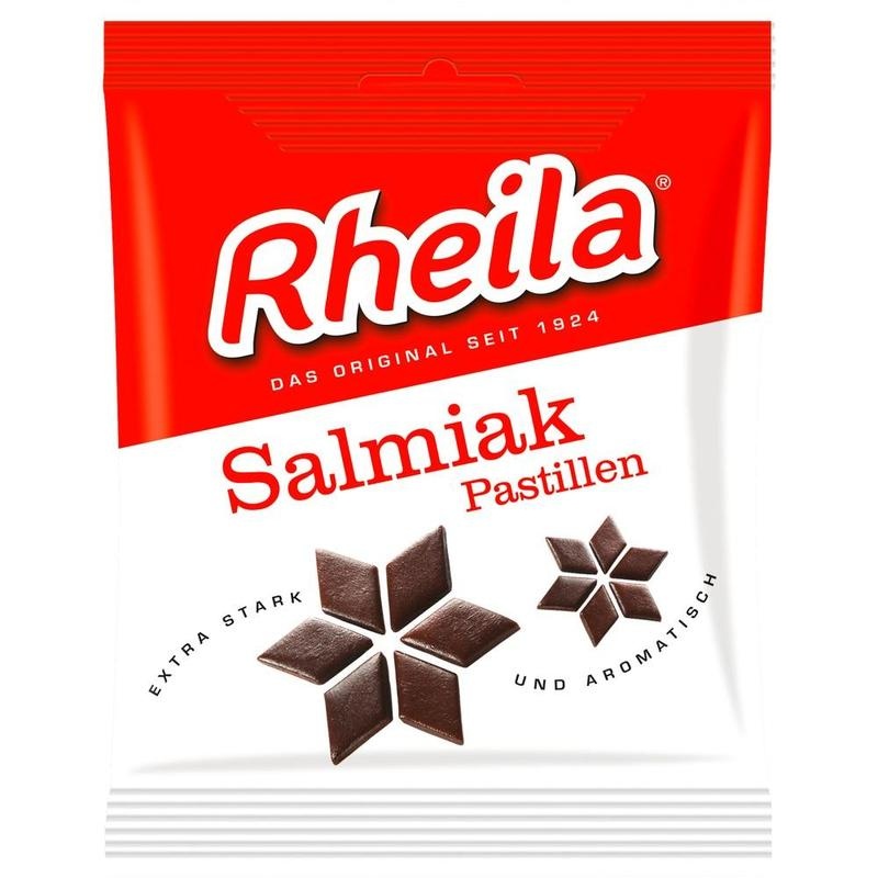 RHEILA Salmiak Pastillen zuckerhaltig