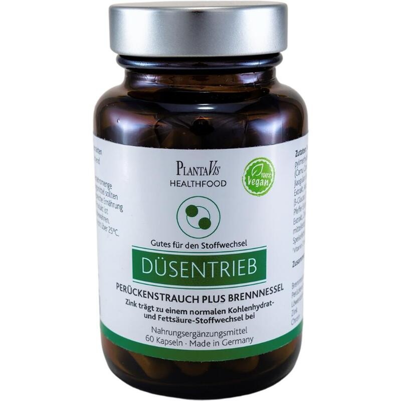 PERÜCKENSTRAUCH plus Brennessel Kapseln