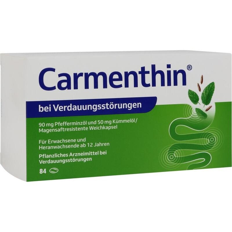 Carmenthin bei Verdauungsstörungen – Pfefferminz- & Kümmelöl