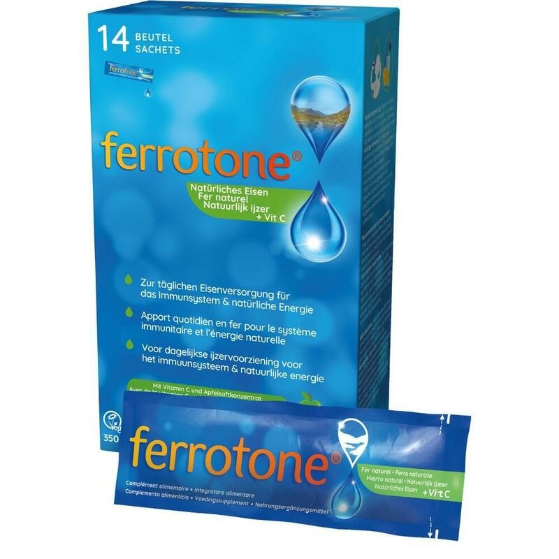 FERROTONE Eisen m.Apfelkonzentrat u.Vitamin C Btl.