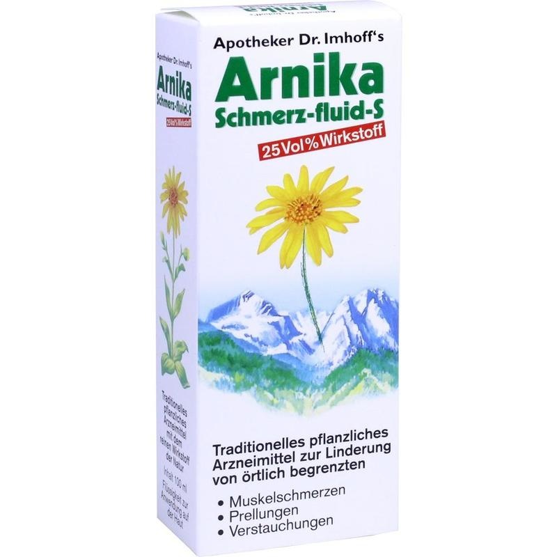 Dr. Imhoff's Arnika Schmerz-fluid S – Bei Muskelschmerzen & Prellungen