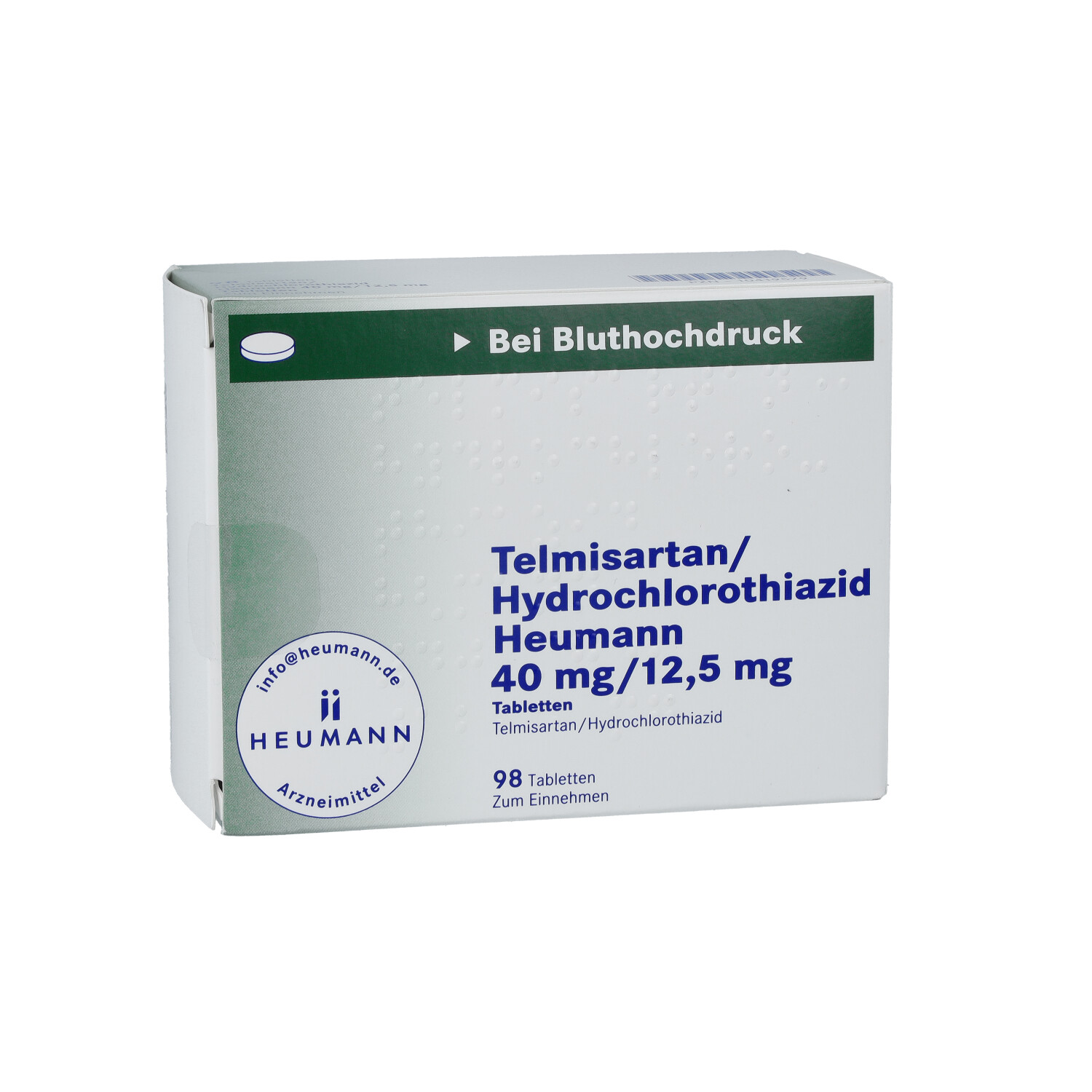 TELMISARTAN/Hydrochlorothiazid Heu.40mg/12,5mg