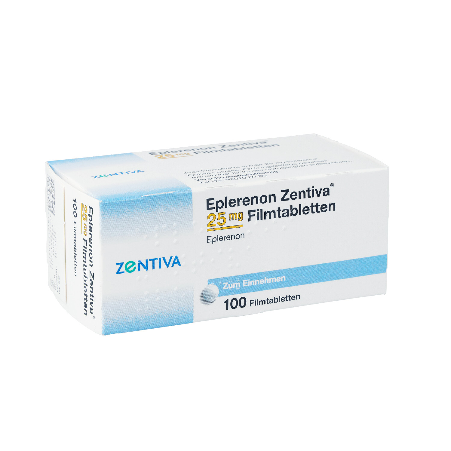 EPLERENON Zentiva 25 mg Filmtabletten