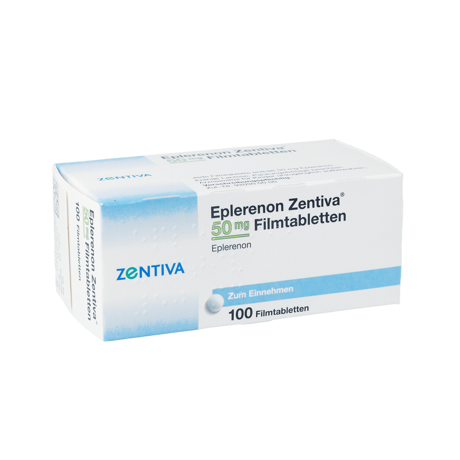 EPLERENON Zentiva 50 mg Filmtabletten