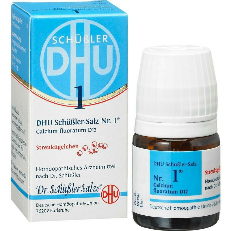 BIOCHEMIE DHU 1 Calcium fluoratum D 12 Globuli