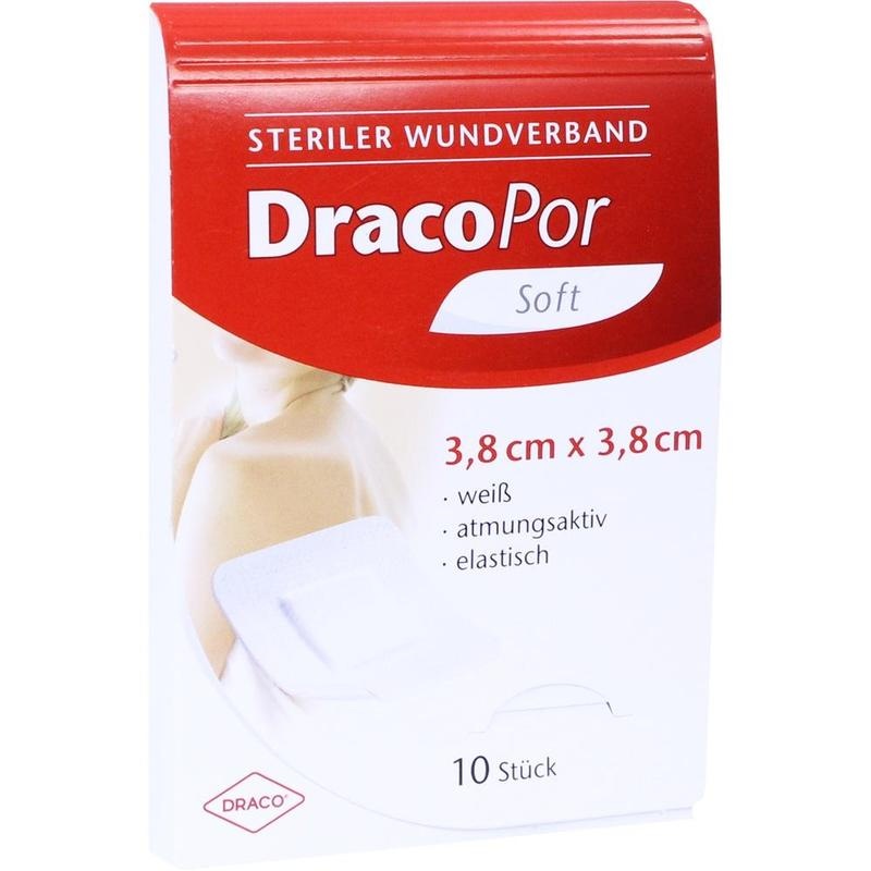 DRACOPOR Wundverband 3,8x3,8 cm steril