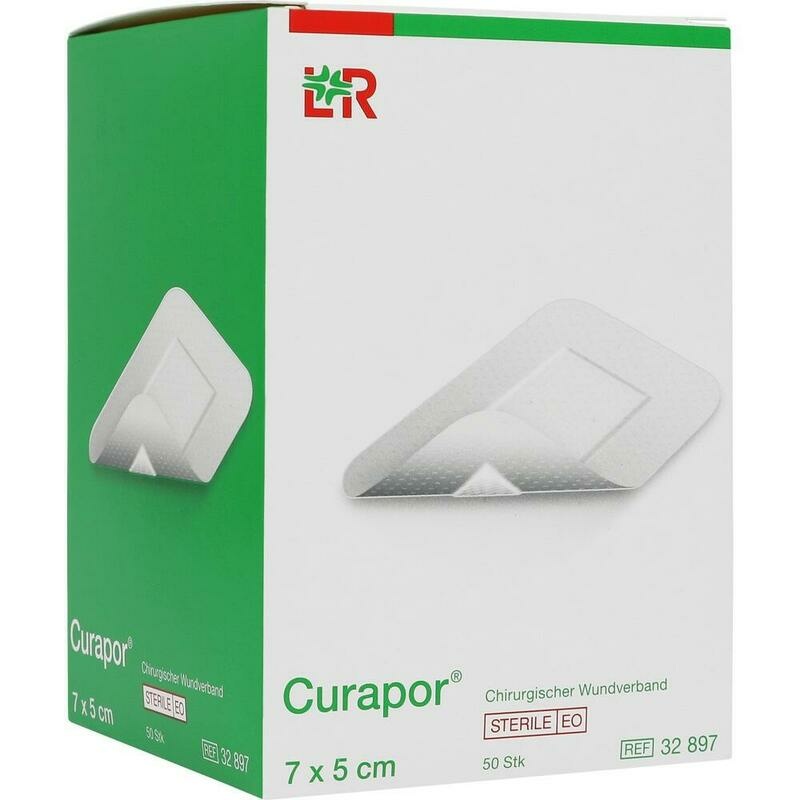 CURAPOR Wundverband steril chirurgisch 5x7 cm