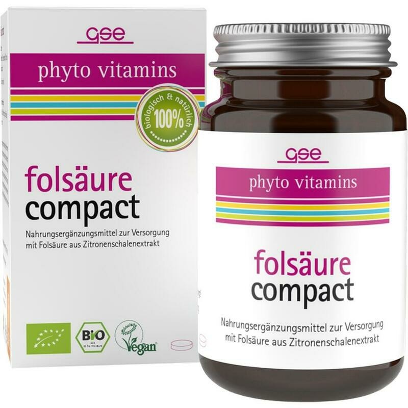 GSE Folsäure Compact Bio Tabletten