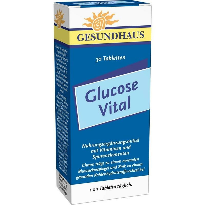 GESUNDHAUS Glucose Vital Tabletten