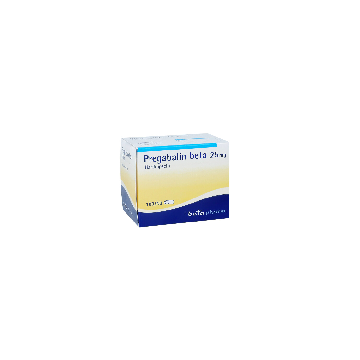 PREGABALIN beta 25 mg Hartkapseln