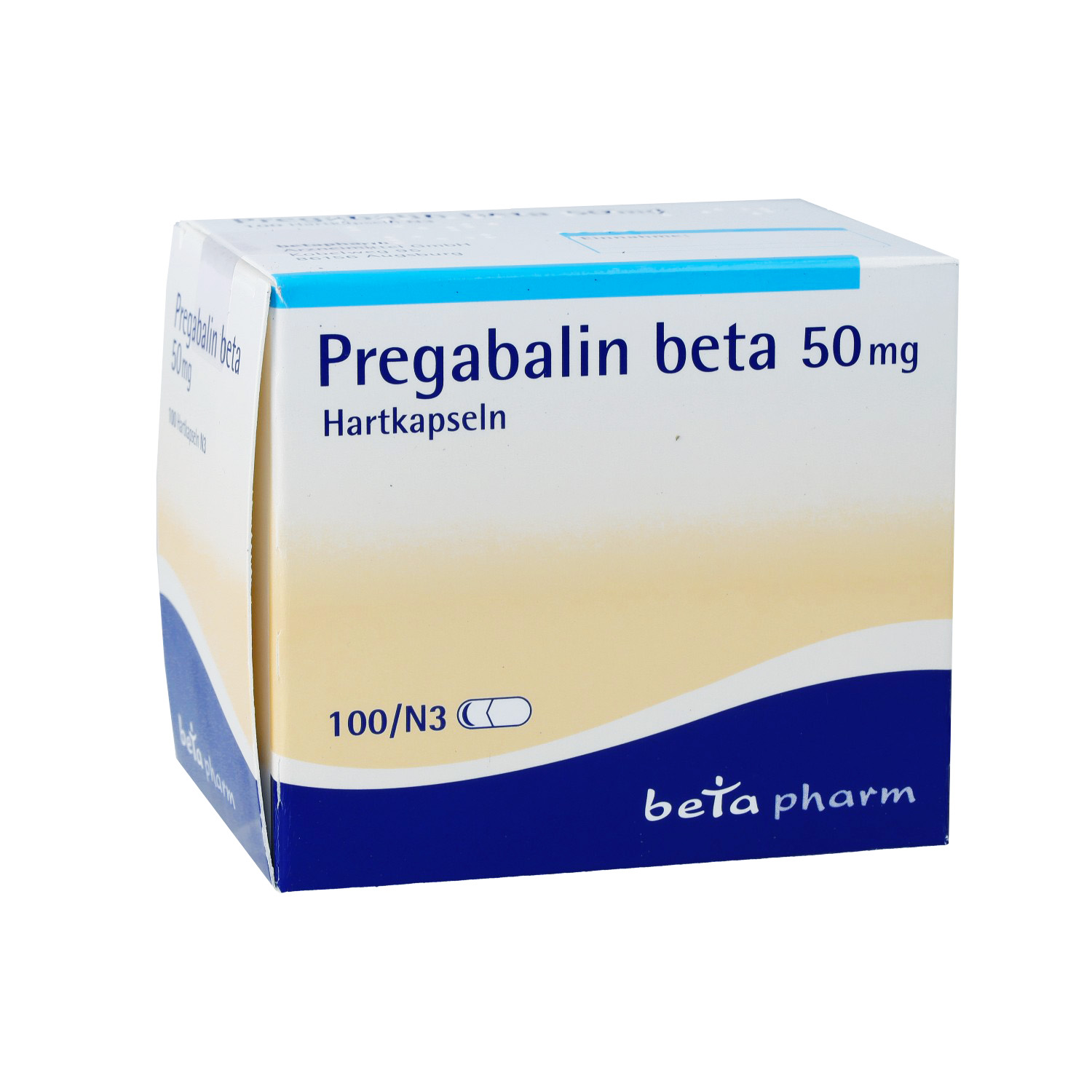 PREGABALIN beta 50 mg Hartkapseln