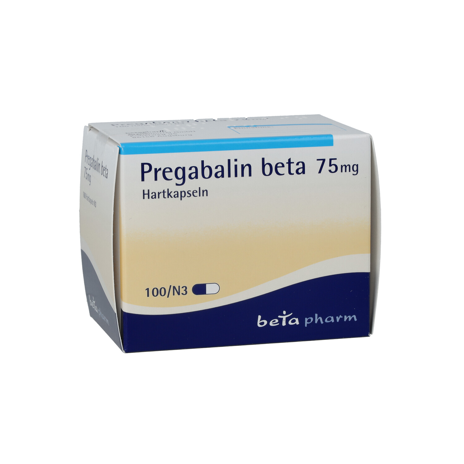 PREGABALIN beta 75 mg Hartkapseln