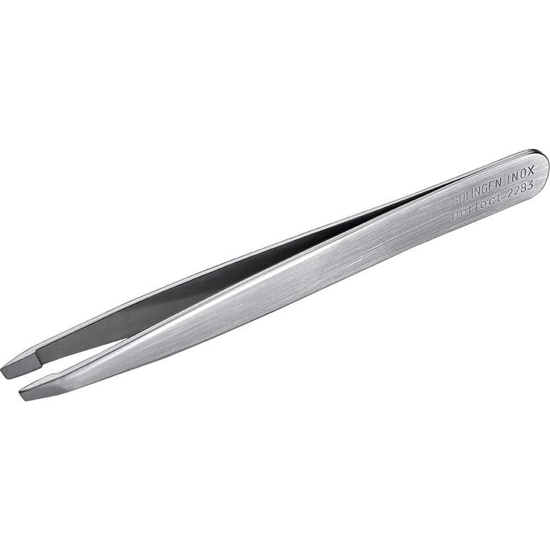 APOLINE Pinzette schräg 9,7 cm INOX rostfrei