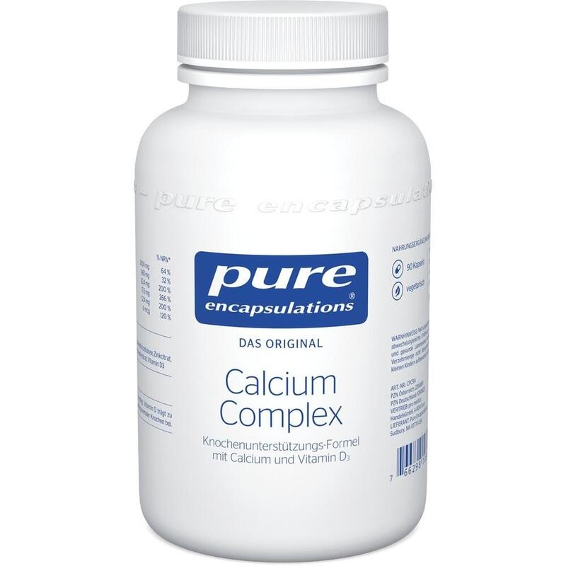PURE ENCAPSULATIONS Calcium Complex Kapseln