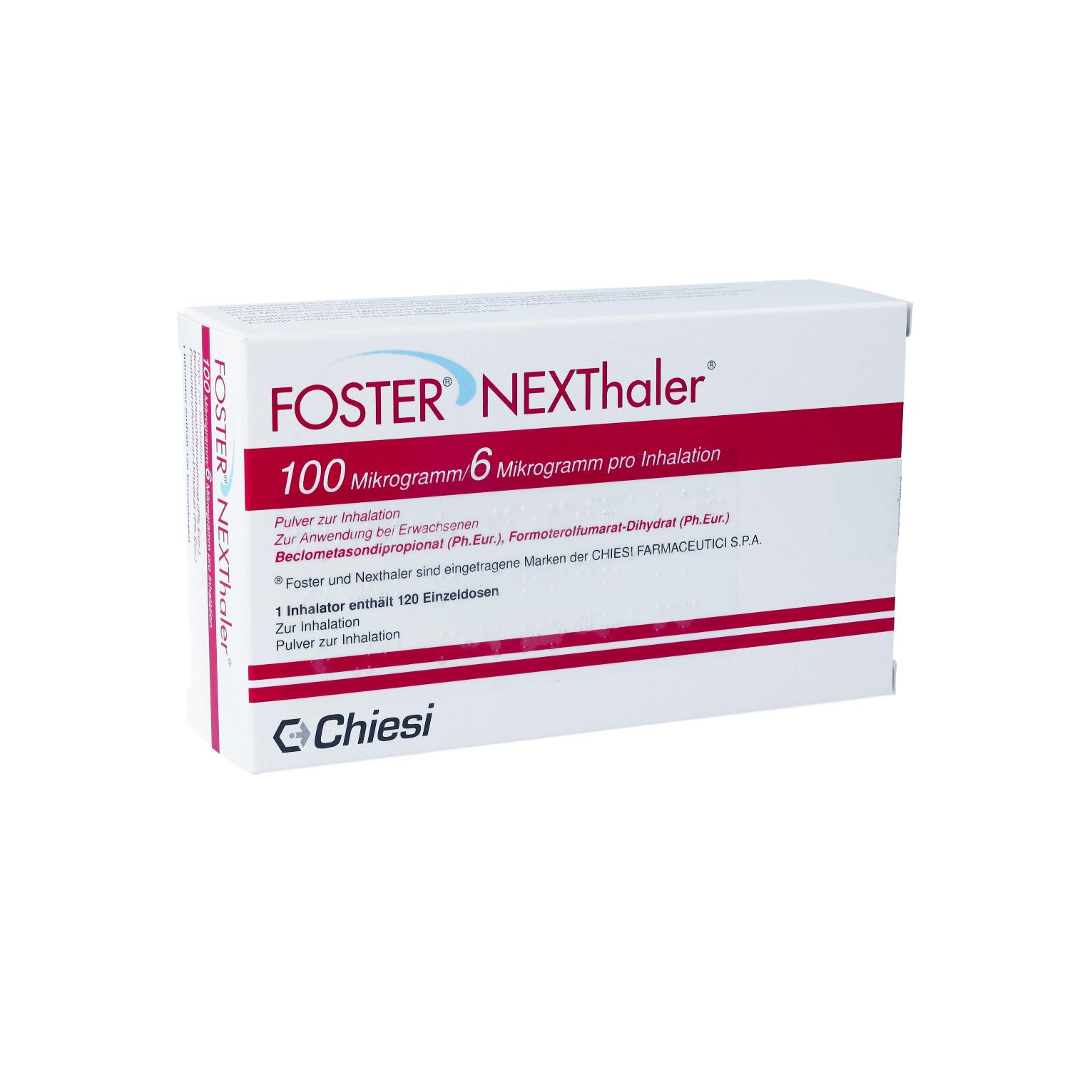 FOSTER NEXThaler 100/6 μg 120 ED Inhalationspulver