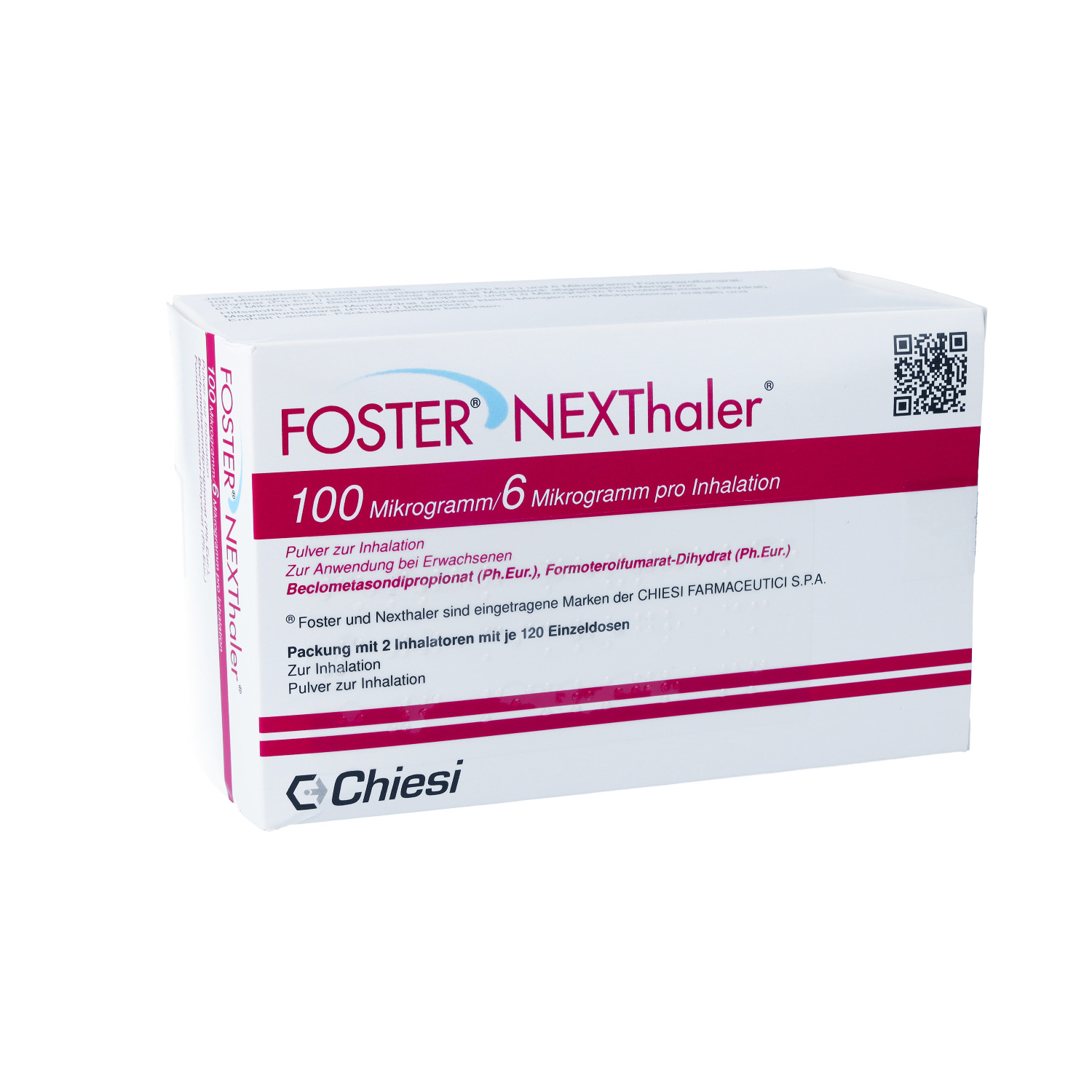 FOSTER NEXThaler 100/6 μg 120 ED Inhalationspulver