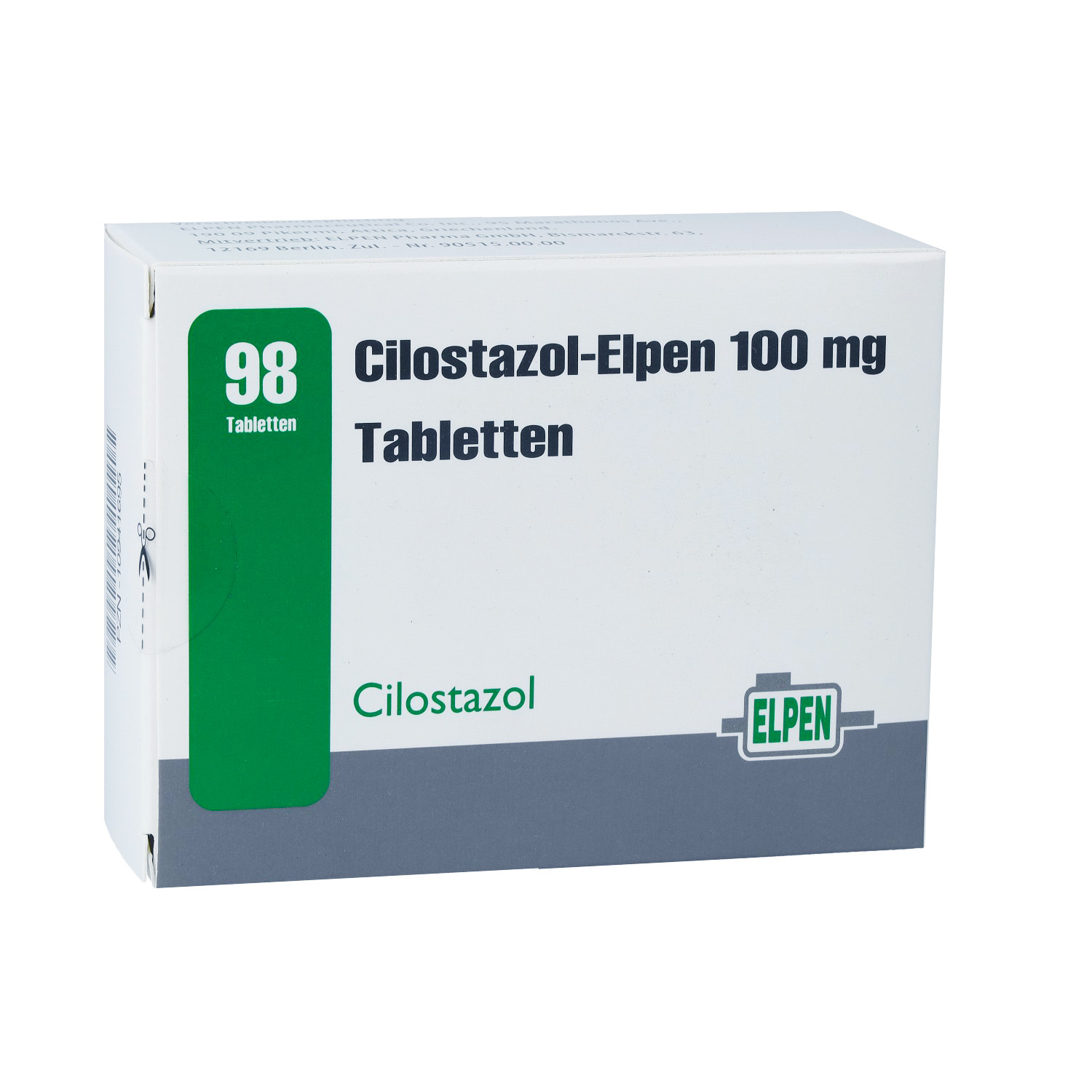 CILOSTAZOL-Elpen 100 mg Tabletten