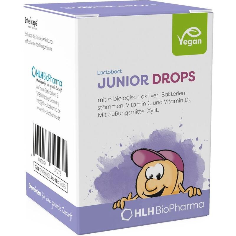 LACTOBACT Junior Drops Lutschtabletten
