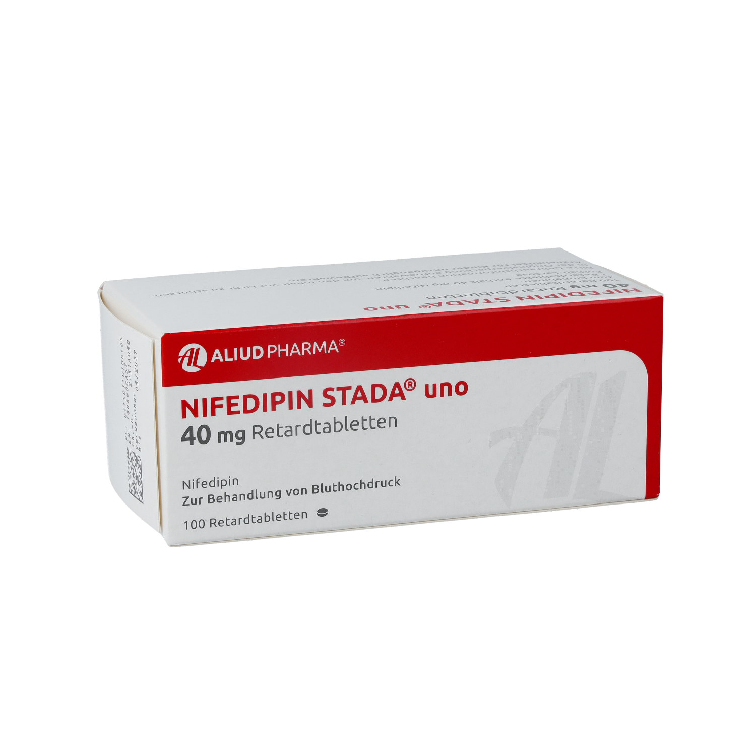 NIFEDIPIN STADA uno 40 mg Retardtabletten ALIUD