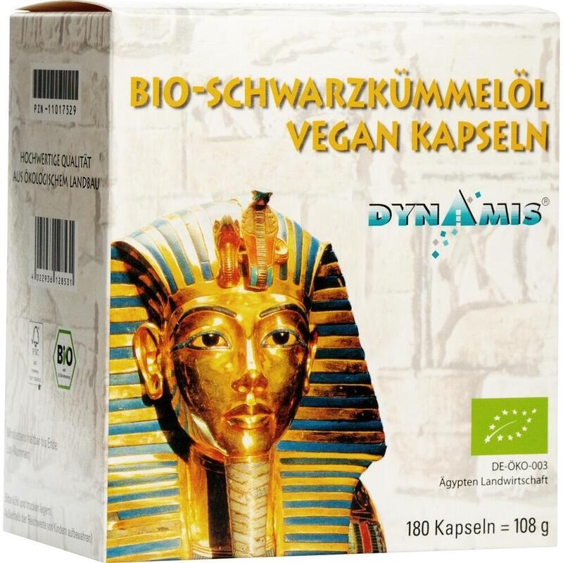 SCHWARZKÜMMEL BIO vegan Kapseln