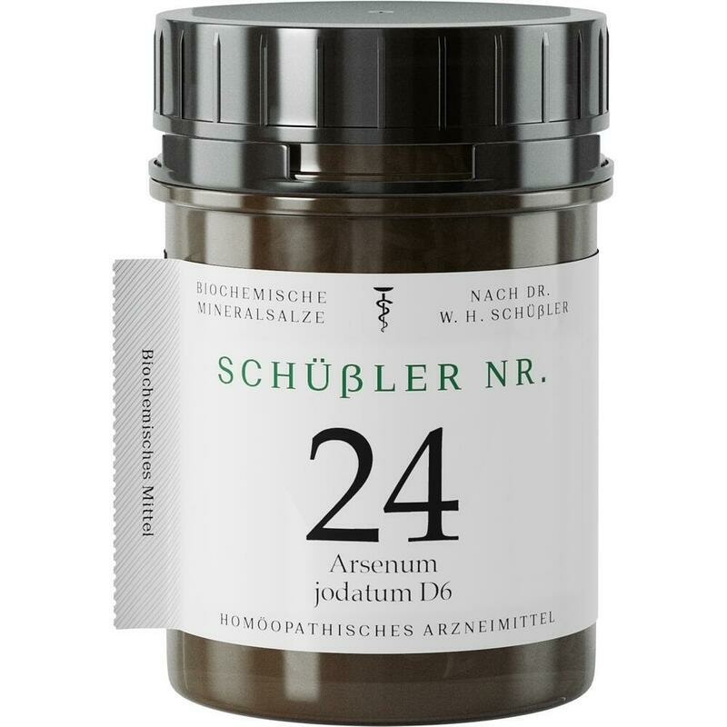 SCHÜSSLER NR.24 Arsenum jodatum D 6 Tabletten