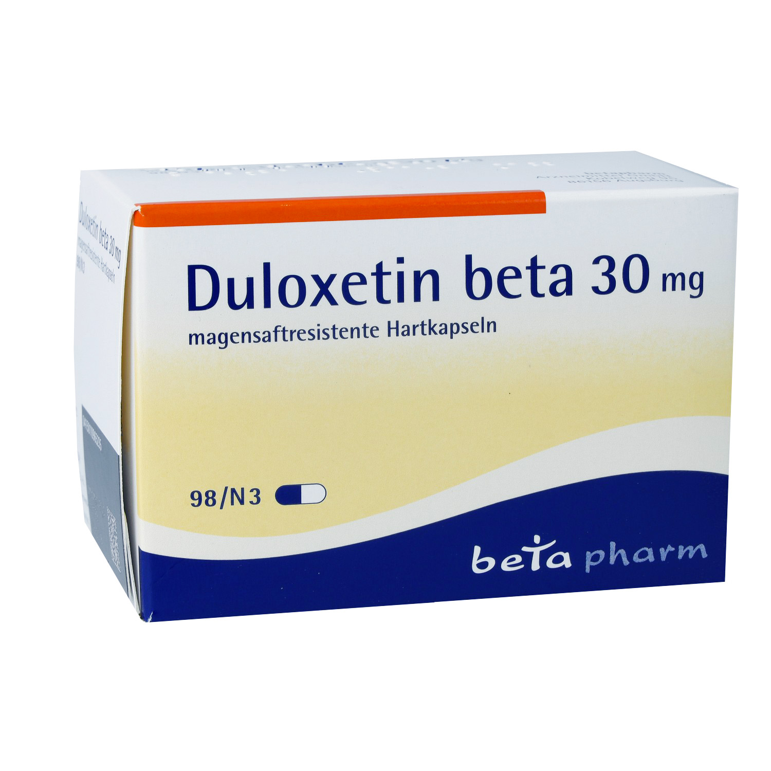DULOXETIN beta 30 mg magensaftresistente Hartkaps.