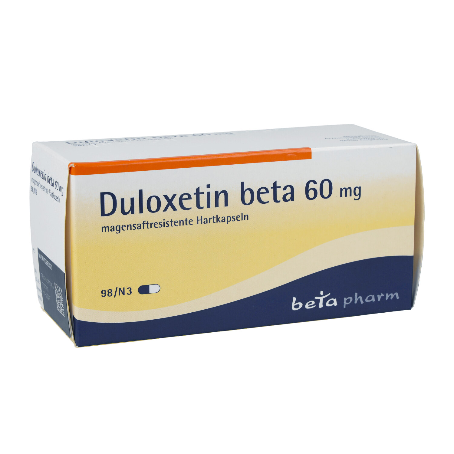 DULOXETIN beta 60 mg magensaftresistente Hartkaps.