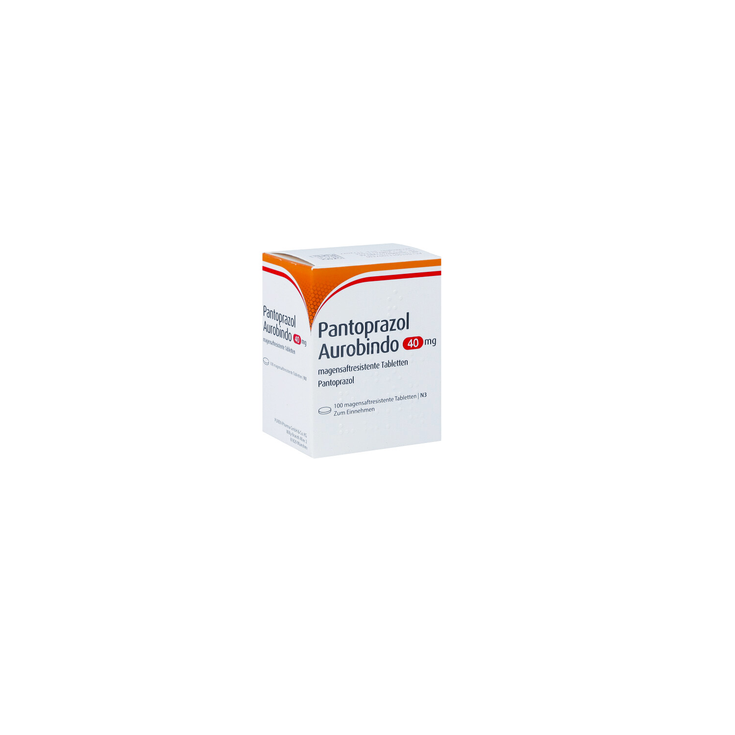 PANTOPRAZOL Aurobindo 40 mg magensaftres.Tabletten