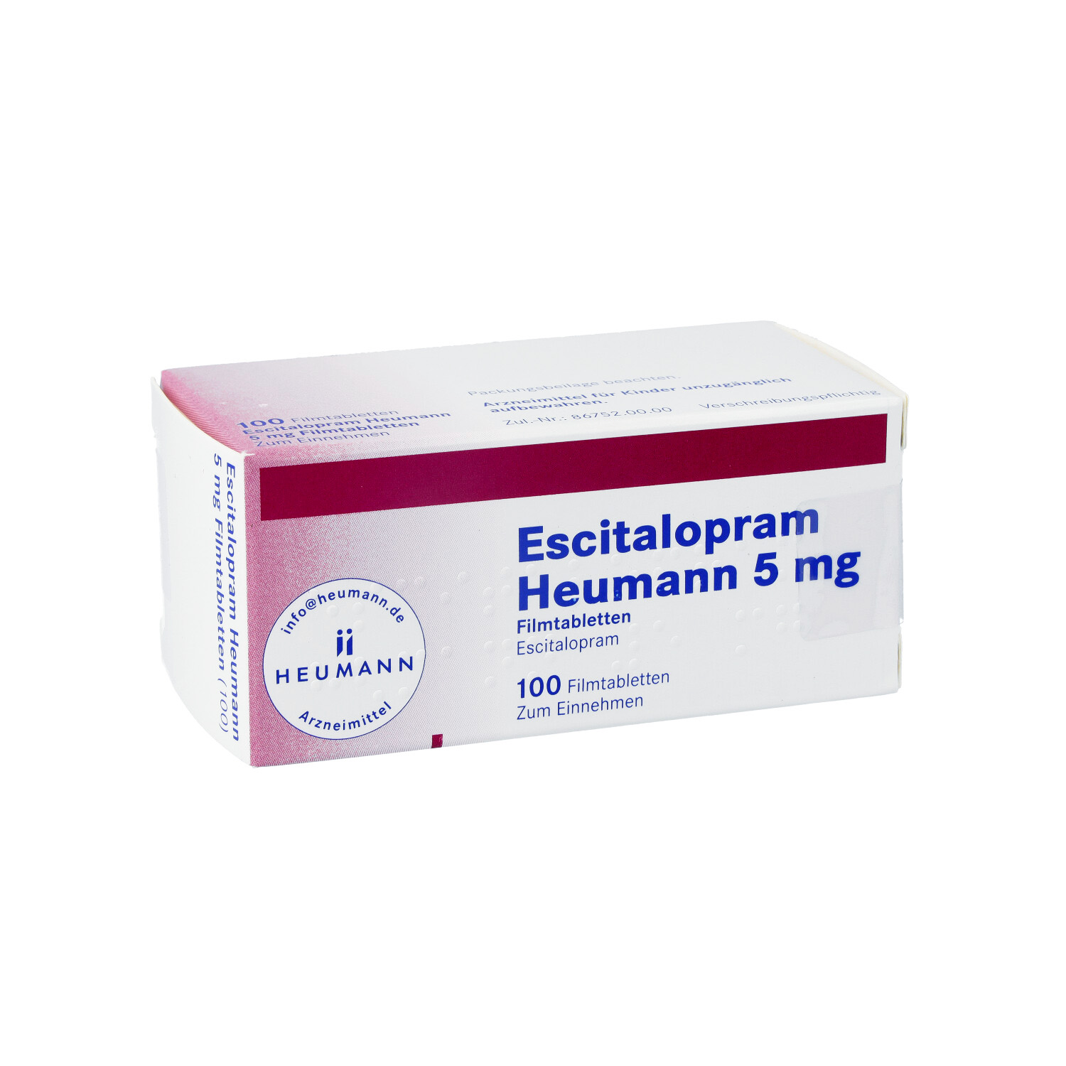 ESCITALOPRAM Heumann 5 mg Filmtabletten