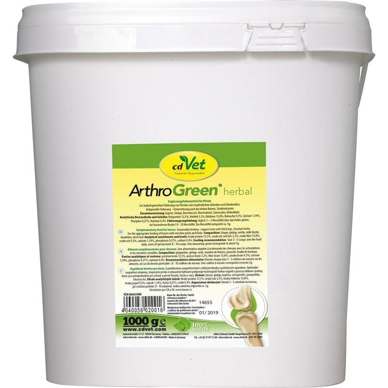 ARTHROGREEN herbal Pulver f.Pferde