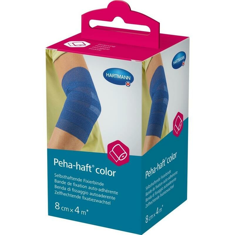 PEHA-HAFT Color Fixierb.latexfrei 8 cmx4 m blau