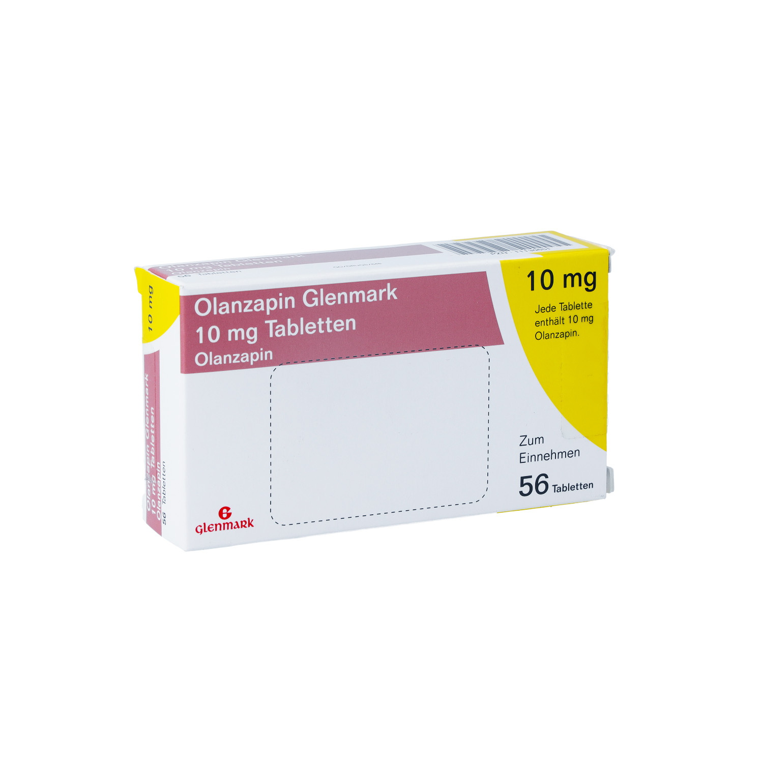 OLANZAPIN Glenmark 10 mg Tabletten